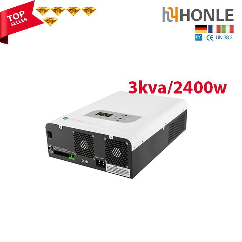 Honle Venta Caliente UPS Inversor Solar de Fase Única Sistema de Generador Solar Soportando Alta Eficiencia MPPT 10kw Inversor Onda Senoidal Pura