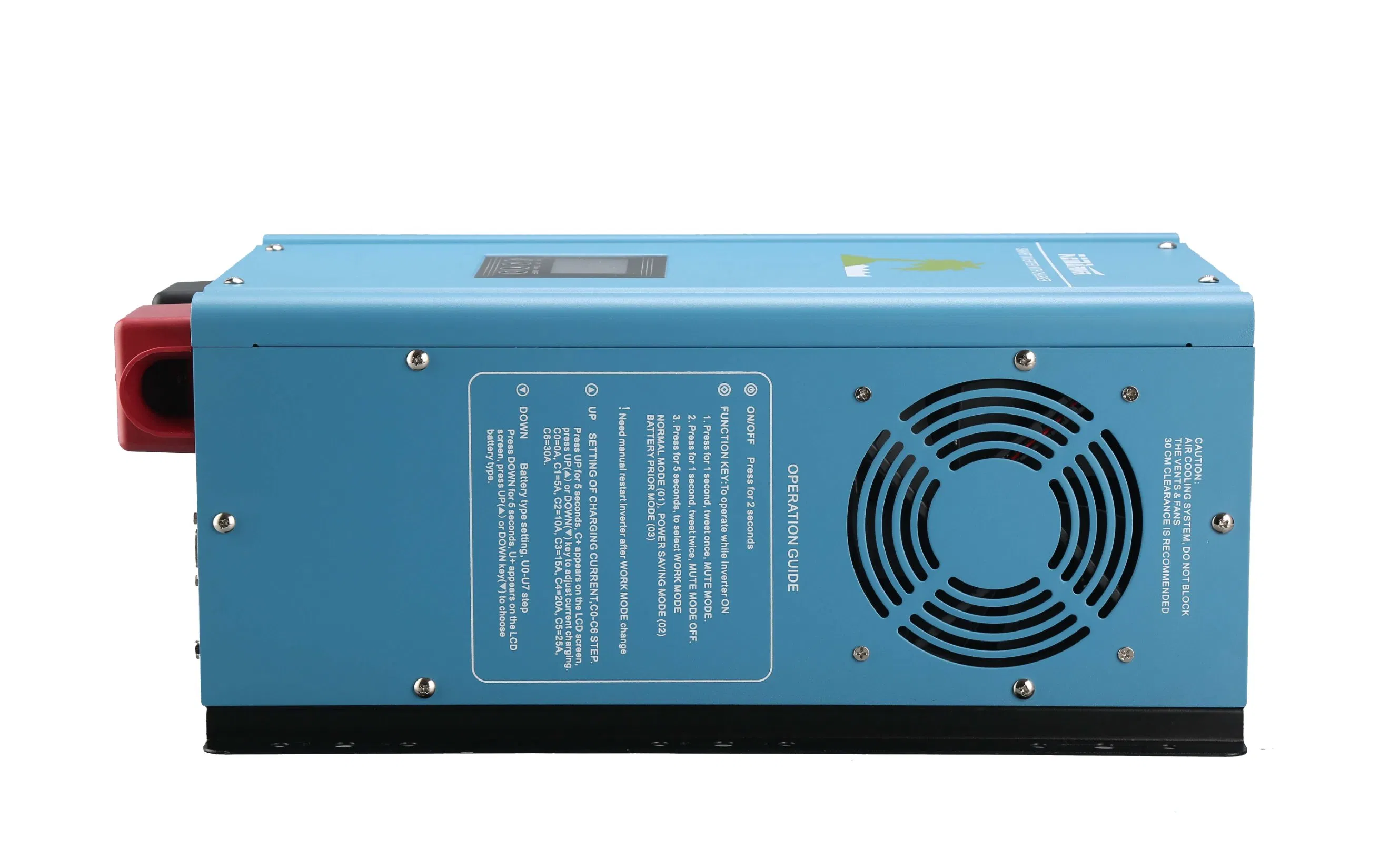 12V 3000W Inversor industrial inteligente de corriente continua a corriente alterna de onda sinusoidal pura de Kemapower Power System Bank Solar fuera de la red