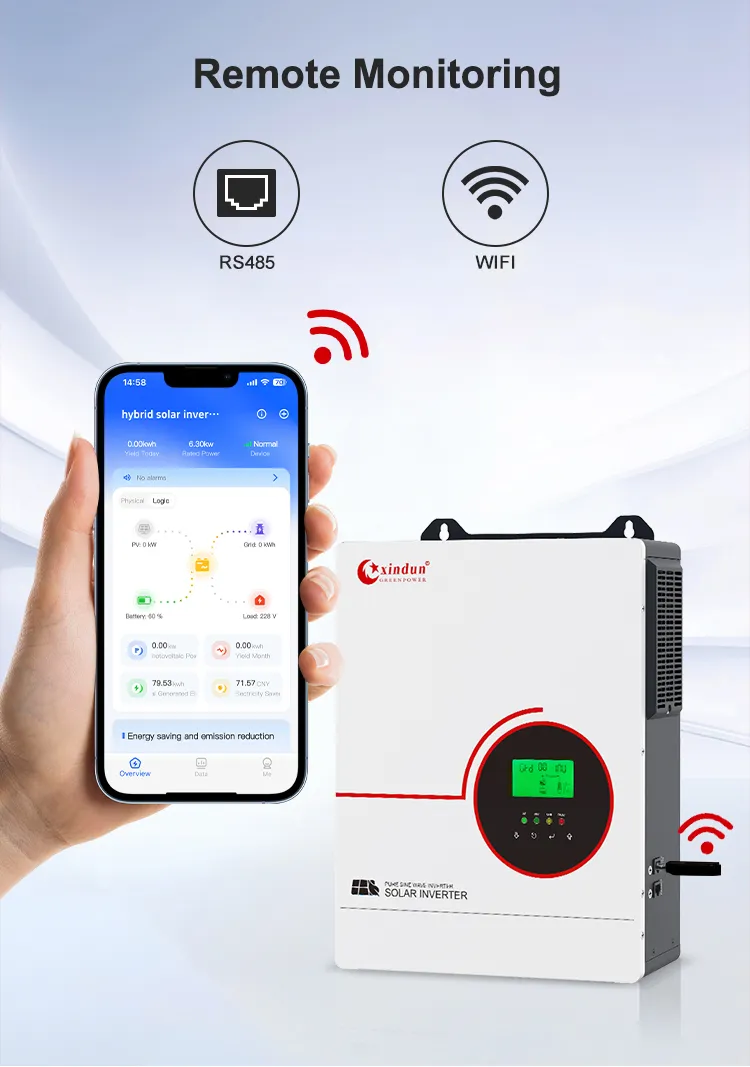 3000W 3kw 6kw 110V 120V Inversor Solar Híbrido Fuera de la Red de Onda Senoidal Pura