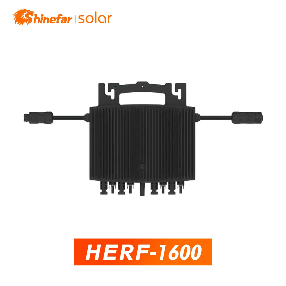 Shinefar 1600W Microinversor 4 en 1 Unidad para uso del sistema solar