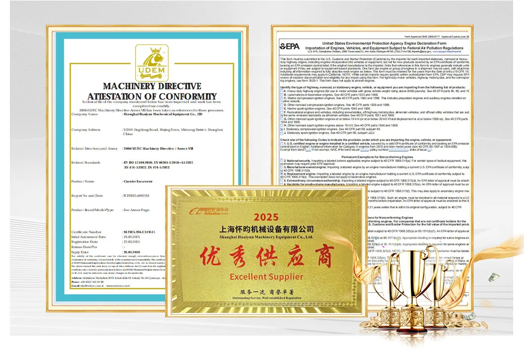 Certificates