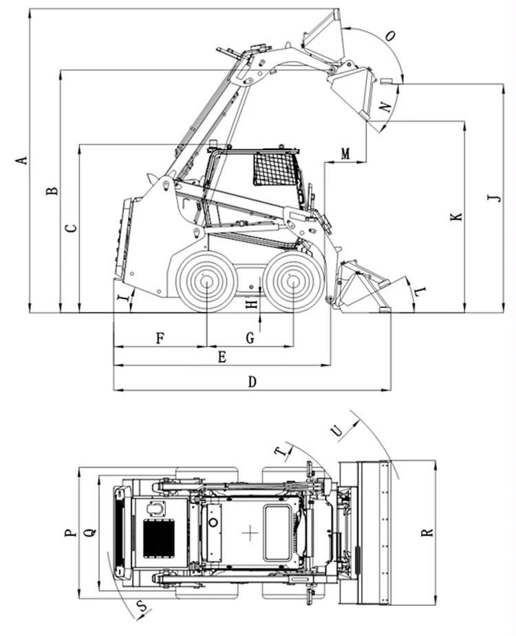 Diseño esquemático y dimensiones
