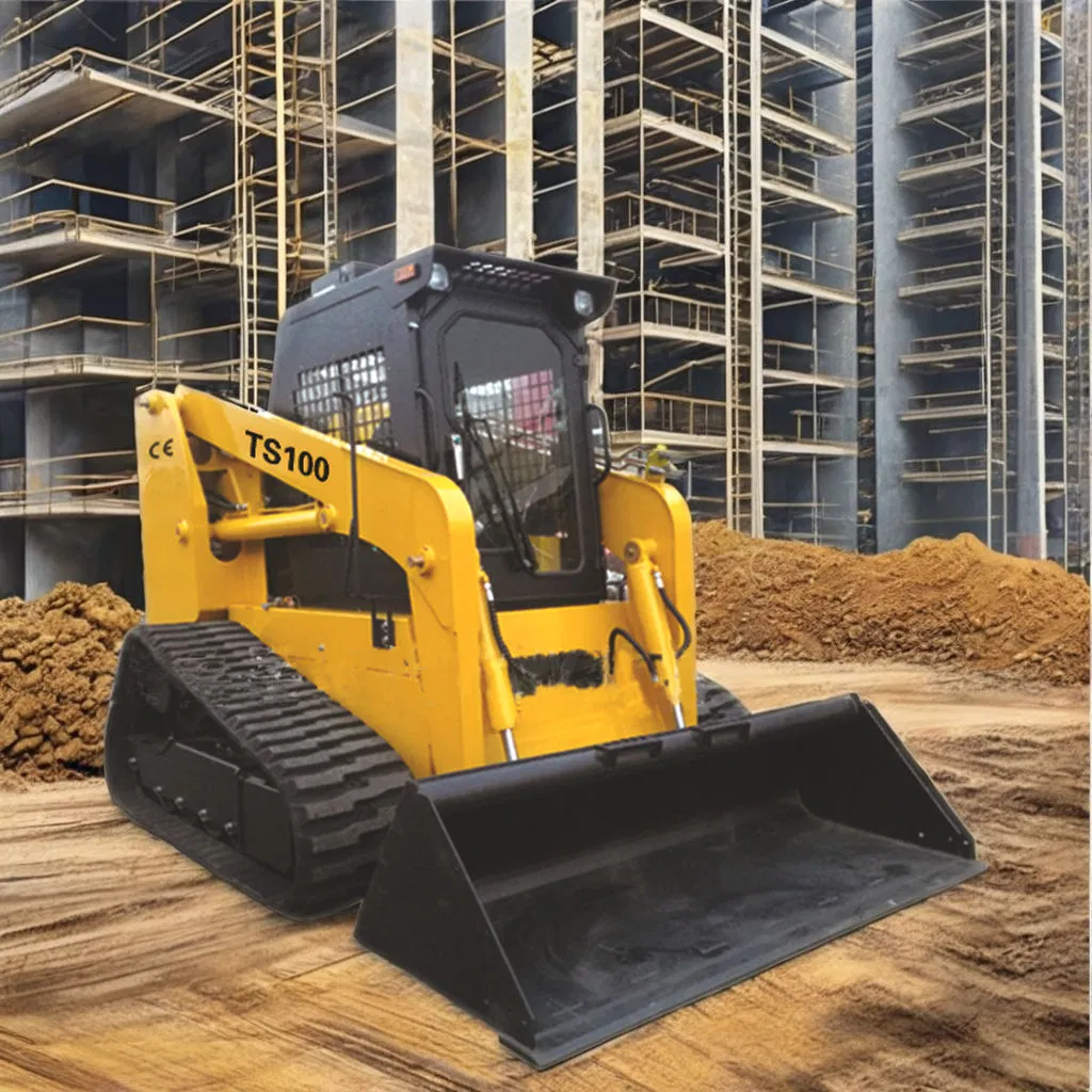 ISO EPA Usado 50HP 85HP 500kg 850kg 400kg Mini Multifuncional Crawler Cargadora Diesel Skid Steer Jardín Granja Piezas Robusta Precio en Venta