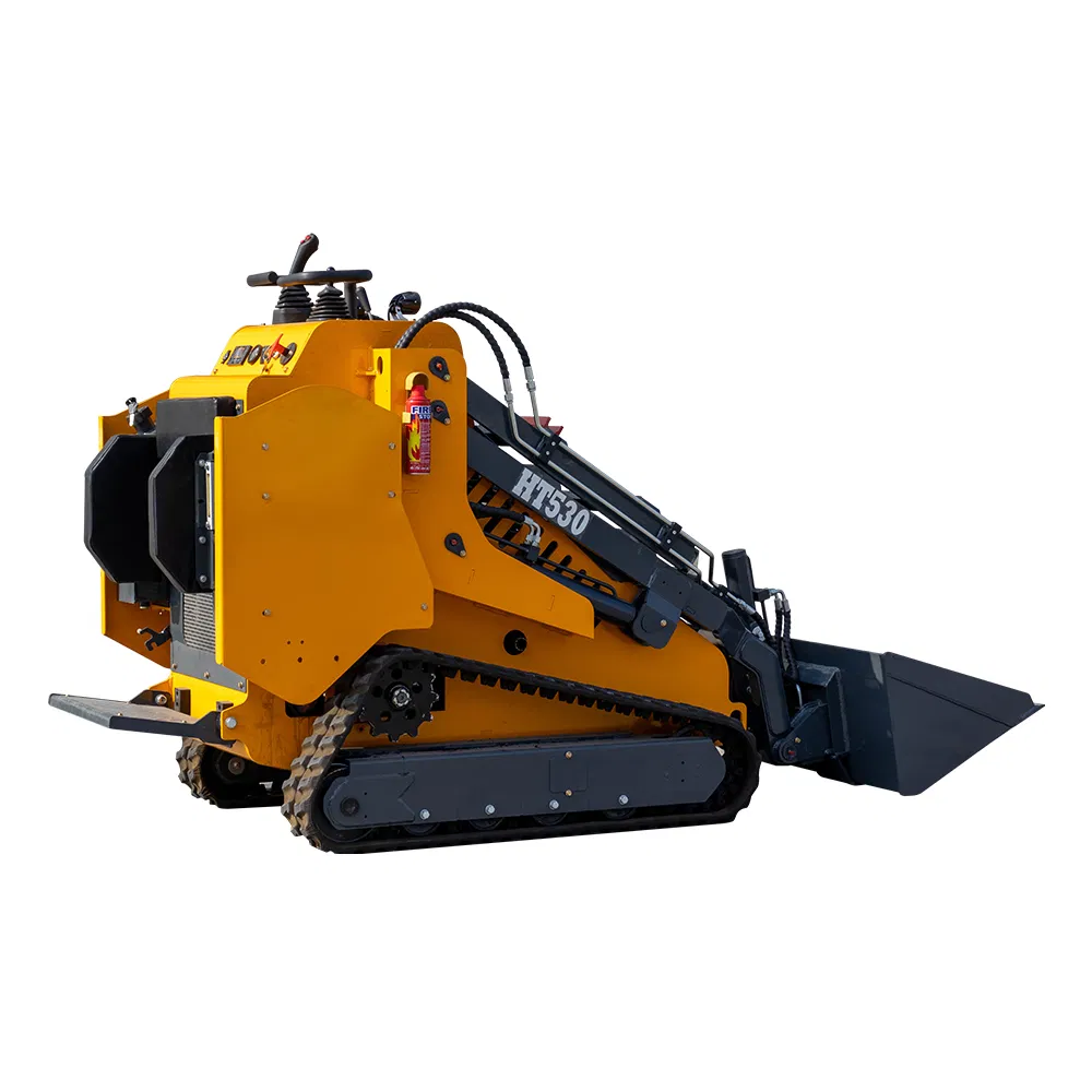 Euro5 CE EPA Fabricante de China Construcción Multifuncional Micro Rueda Pista Crawler Precio Usado Hidráulico Pequeño Mini Cargador de Orugas con Piezas de Accesorio
