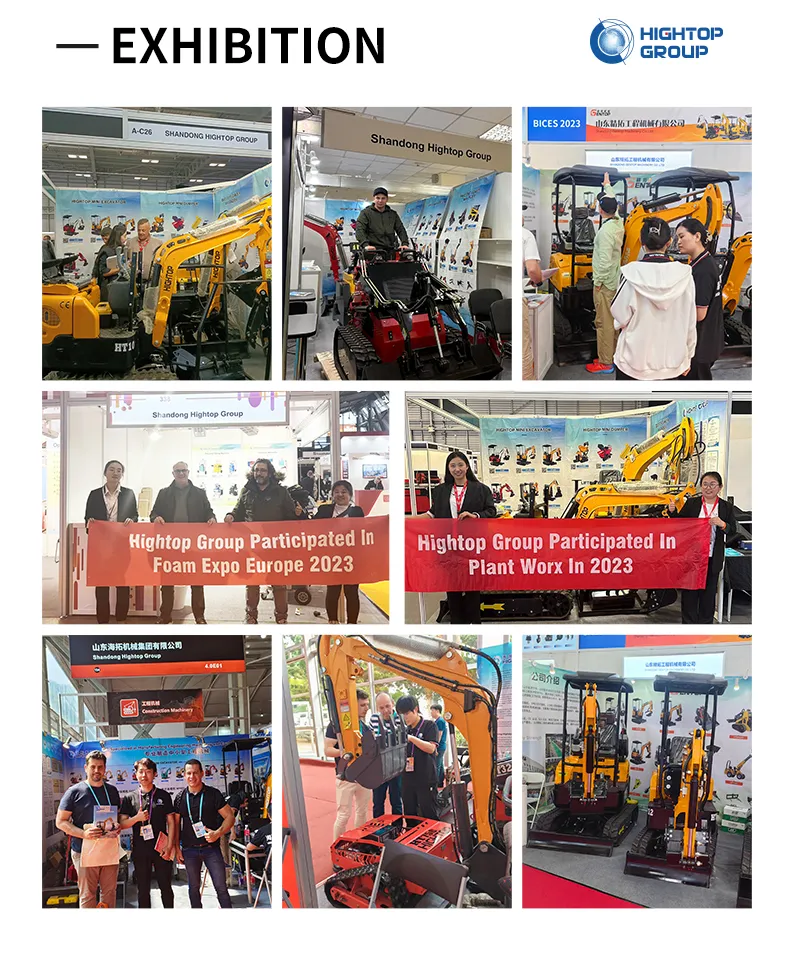 Euro5 CE EPA Fabricante de China Construcción Multifuncional Micro Rueda Pista Crawler Precio Usado Hidráulico Pequeño Mini Cargador de Orugas con Piezas de Accesorio