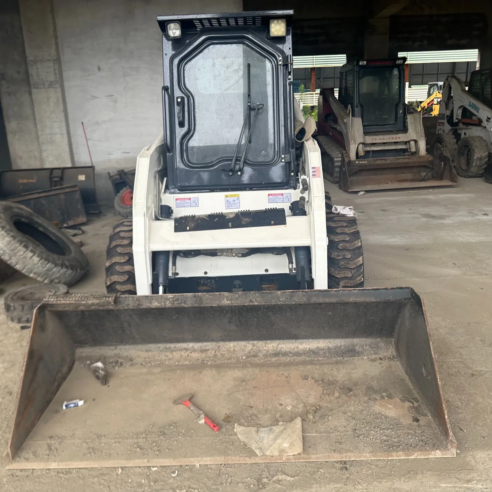 Cargadora de Oruga Bobcat de Segunda Mano S130 Cargadora de Oruga Usada Original Bobcat S16 Hecha en EE. UU