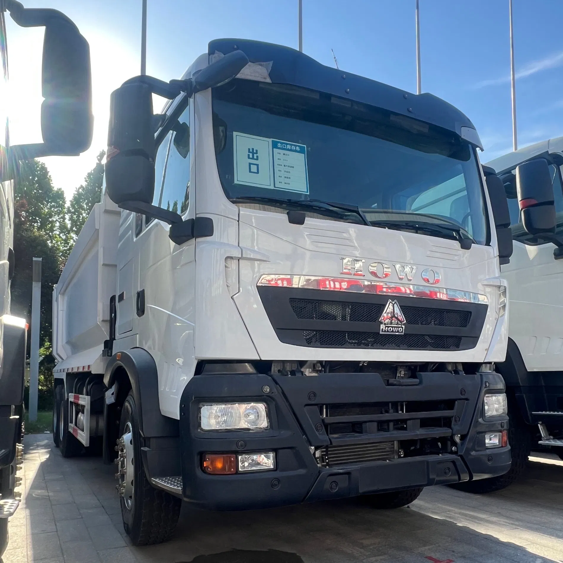 Camión Usado de Construcción y Minería de Alta Resistencia 6×4 Camión Volquete Rígido 460HP Diesel Euro II, 25-Ton Capacidad de Carga, Volquete HOWO Tx