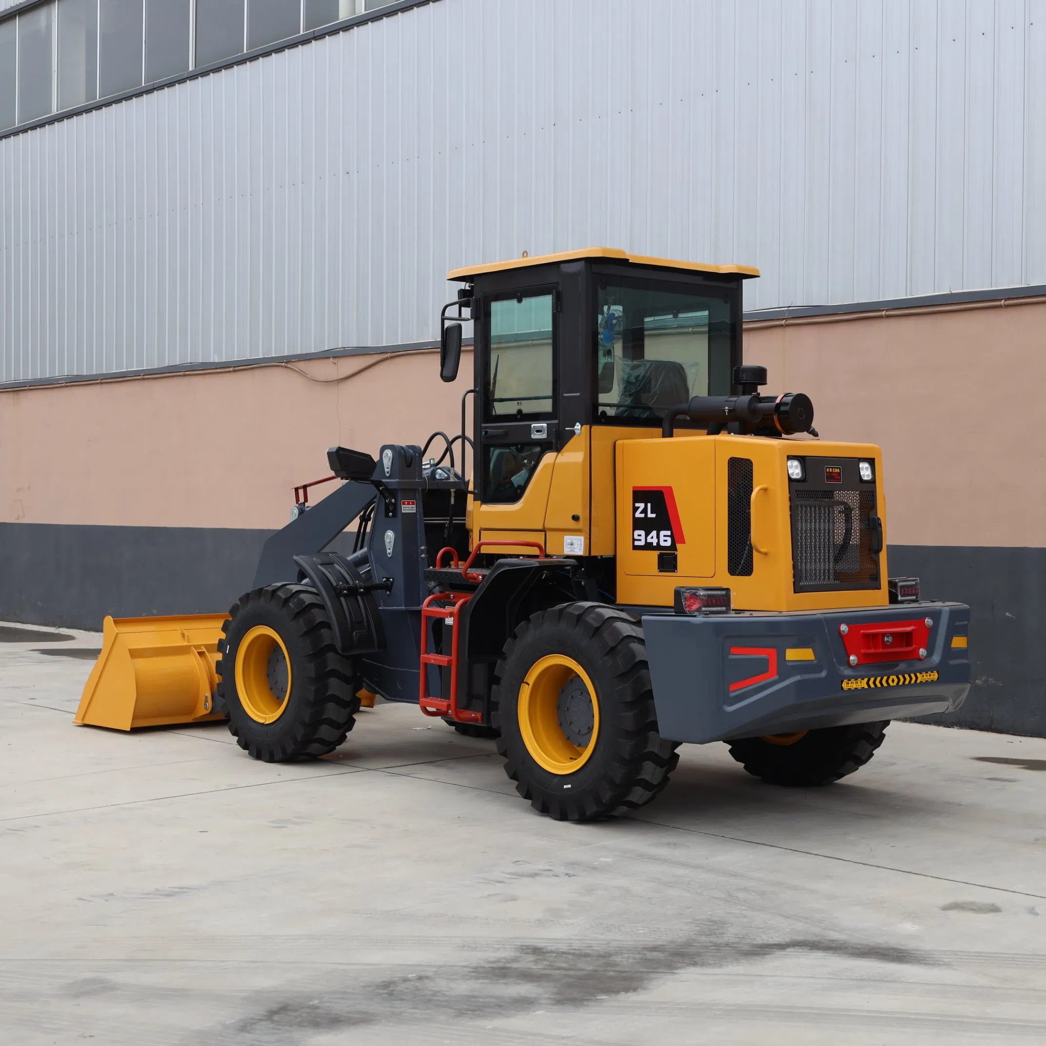 Cargador de Ruedas de Extremidad Delantera Usado Como Nuevo 3/5 Toneladas Tractor/958 Cargador Usado Mini Cargador Retroexcavadora Cargador Montacargas Tractor Cargador en Venta