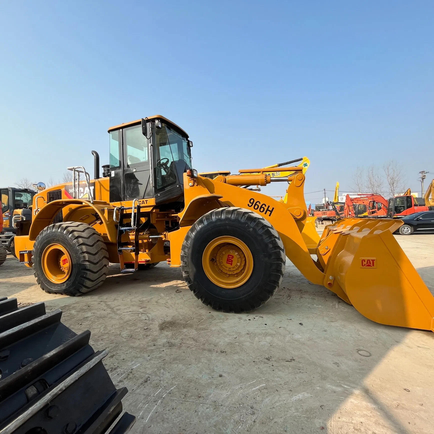 Bien Mantenido Piezas Originales Confiable Usado Cat966h Cat950gc Cargadora de Ruedas