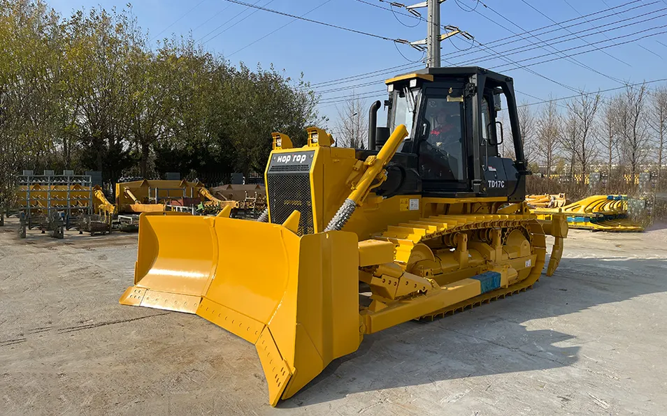 Bulldozer con estructura mecánica confiable