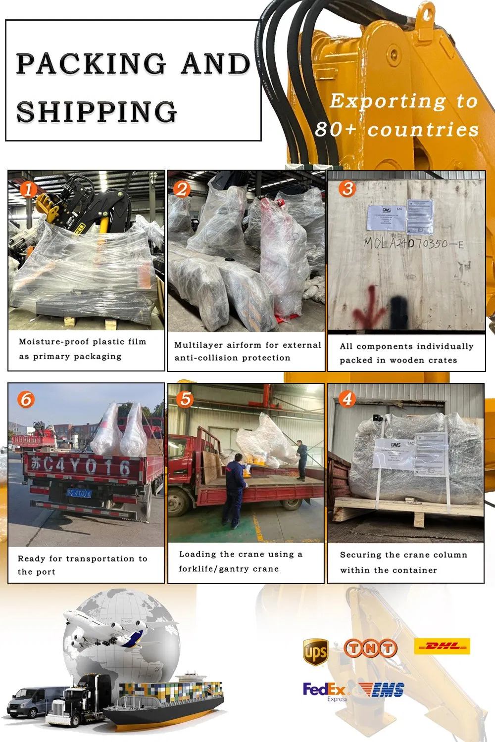 Proceso de embalaje y envío