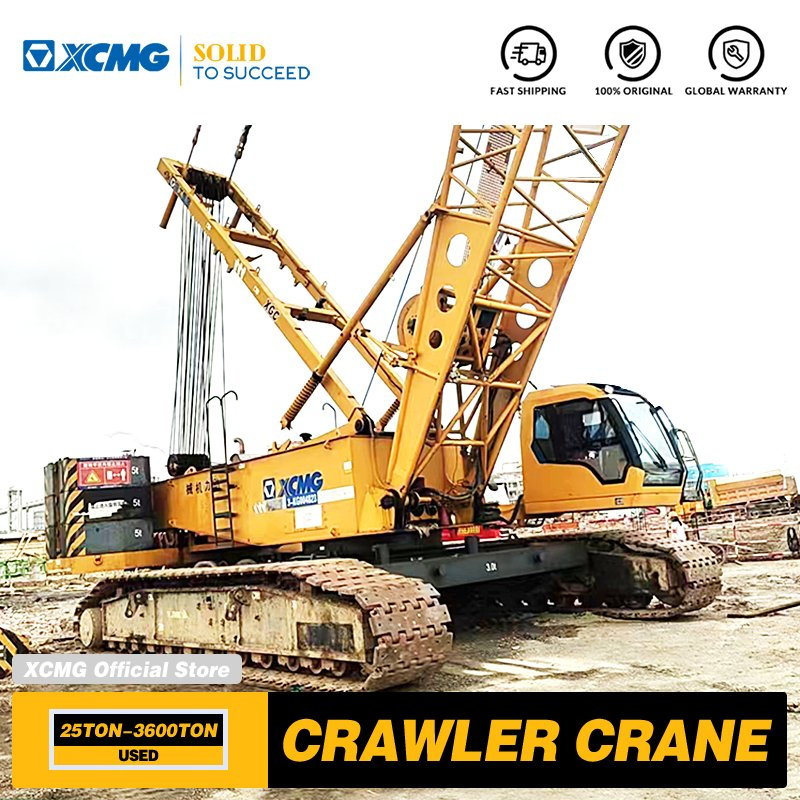 XCMG Oficial 55t 85ton 100 Ton 150t 300ton 600t 1000 Equipos de Elevación Pesada Usados Grúa Hidráulica Móvil de Oruga en Venta