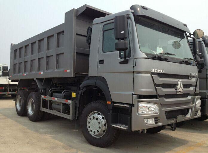 Camión volquete articulado HOWO usado para transporte de arena y piedra pesada 371HP 375HP 6X4 Camiones usados de cantera