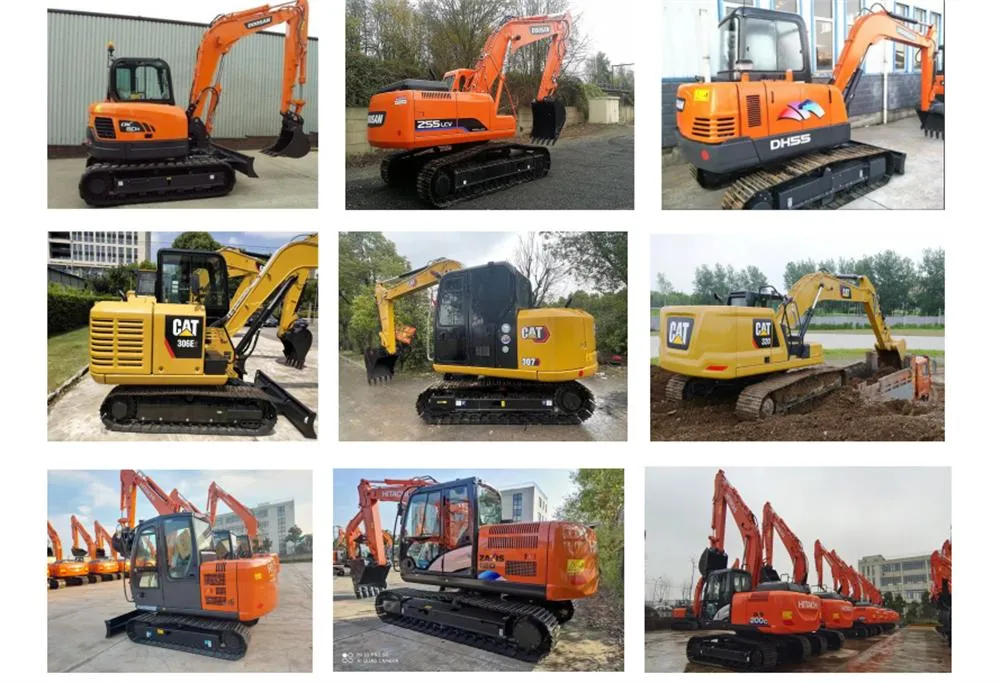 Excavadora Komatsu exhibición