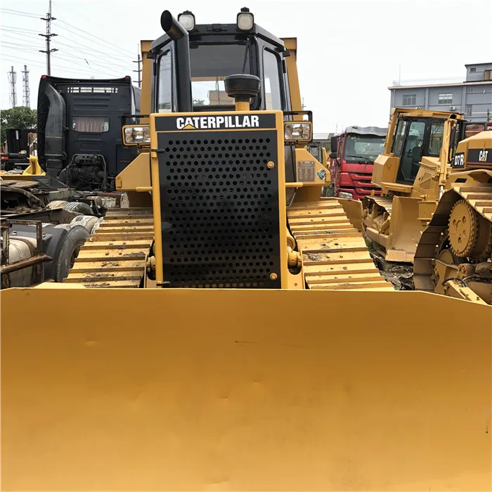 Bulldozer Original Usado D5m de Oruga Completa - Bulldozer para Humedales, Productos Especiales para Pantanos Peso de Trabajo 11 Toneladas Bulldozer de Segunda Mano