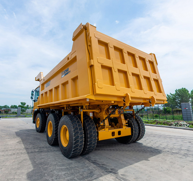 Camión Volquete de Fábrica XCMG Xdr80t 76 Toneladas Usado Totalmente Hidráulico Tri Eje Rígido Camión de Minería en Venta
