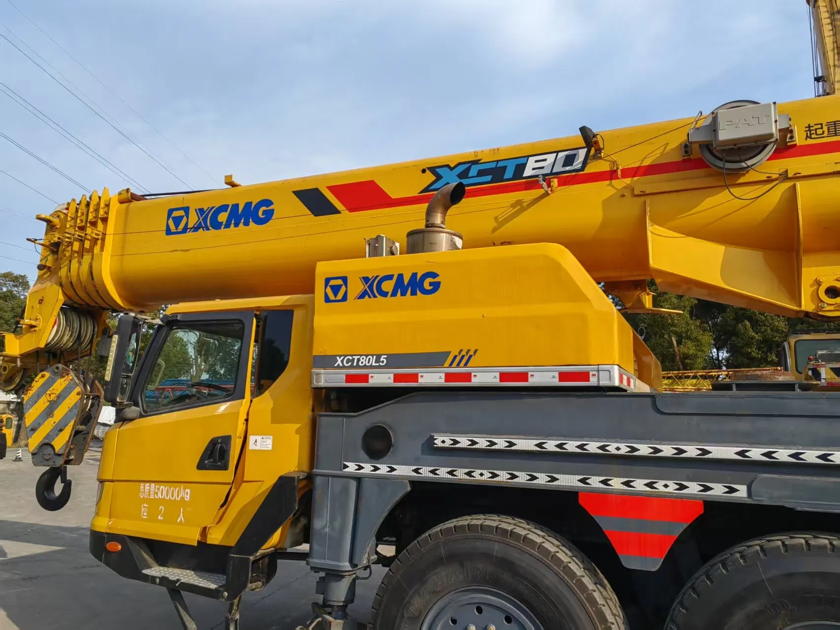 Grúa Móvil de Alta Calidad 80ton Grúa de Brazo Xct80L5 5-Section en Venta