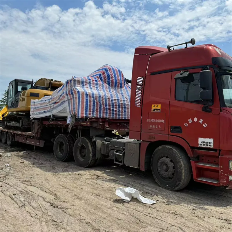 Embalaje y envío de excavadora 1
