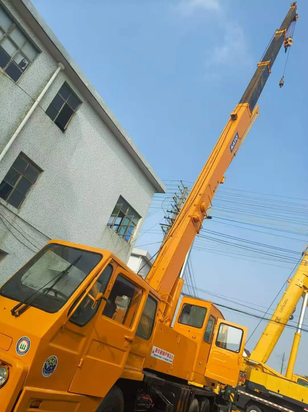 Grúa hidráulica móvil de torre de oruga todoterreno Kato Tadano de segunda mano 25ton 30ton 40 Ton 50 Ton 70 Ton 80 Ton 100 Ton de Japón, máquina de construcción