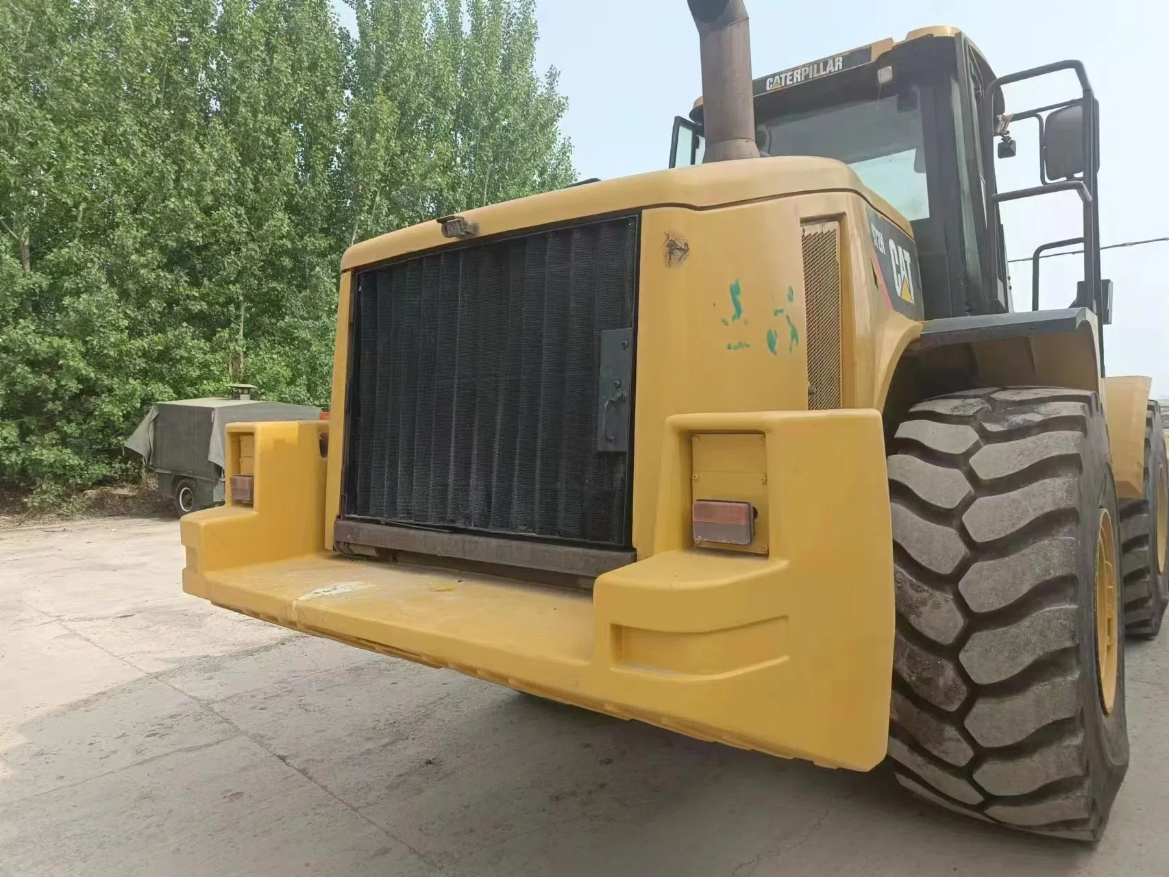 Maquinaria Pesada Caterpillar Usada Cat 972h 966h Cargadora / Cargadora Antiguo Oruga 966 950 980 Cargadora, Baja Edad