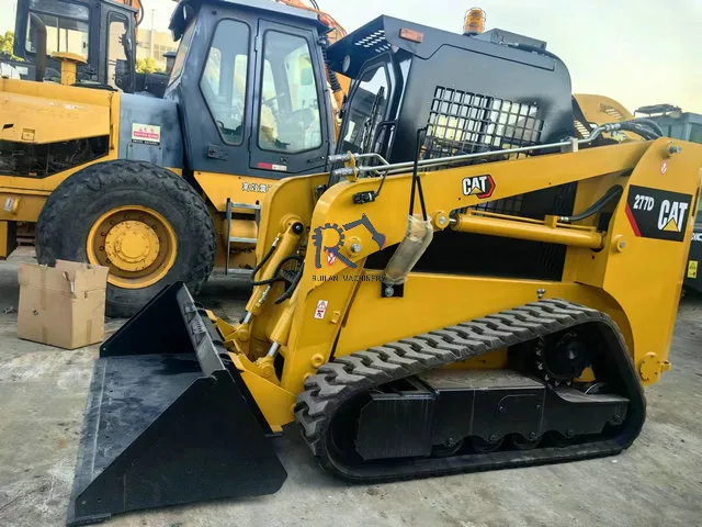 Cargadora de Orugas Usada Cat277 Cat277D Cargadora de Patines Maquinaria de Construcción