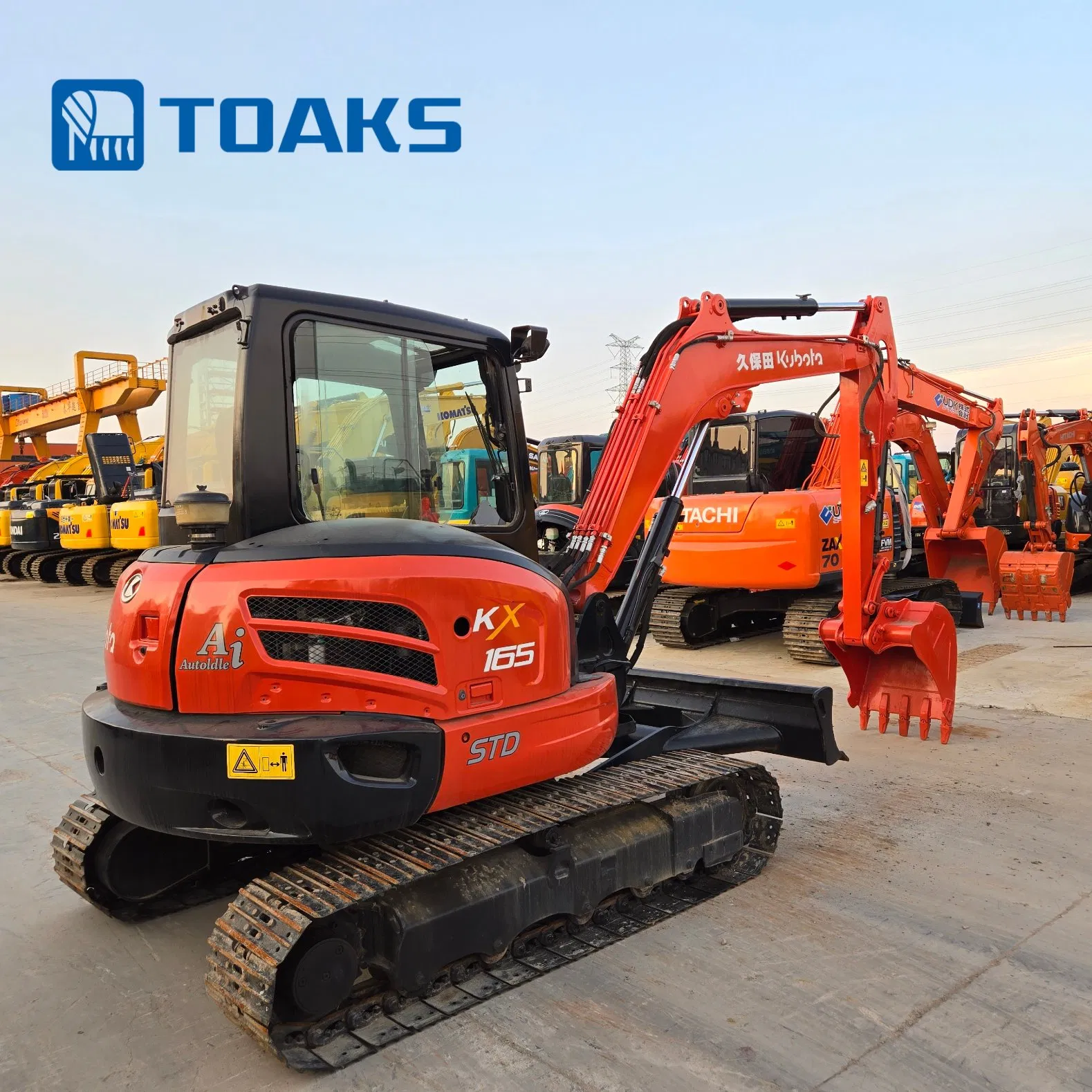 Precio barato y alta calidad mini excavadora hidráulica de oruga Kubota usada Kx165 excavadora Kubota Kx165 mini excavadora retroexcavadora