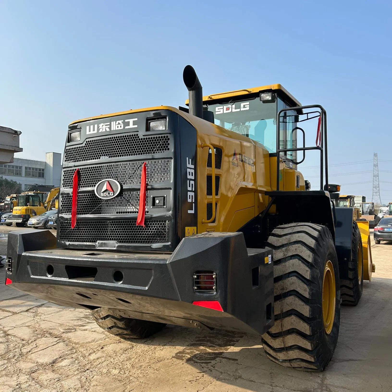 Cargadora de Ruedas Frontales de L958f LG958f L956f LG956f 5 Toneladas Usada