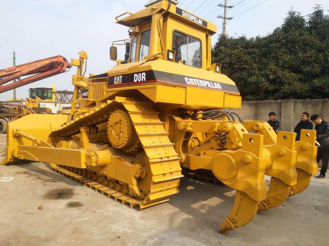 Bulldozer Caterpillar de segunda mano D8r Bulldozer de orugas usado Caterpillar D6 D7r D7g Bulldozer usado de marca original Japón D8r D7 D7g D6r Bulldozer
