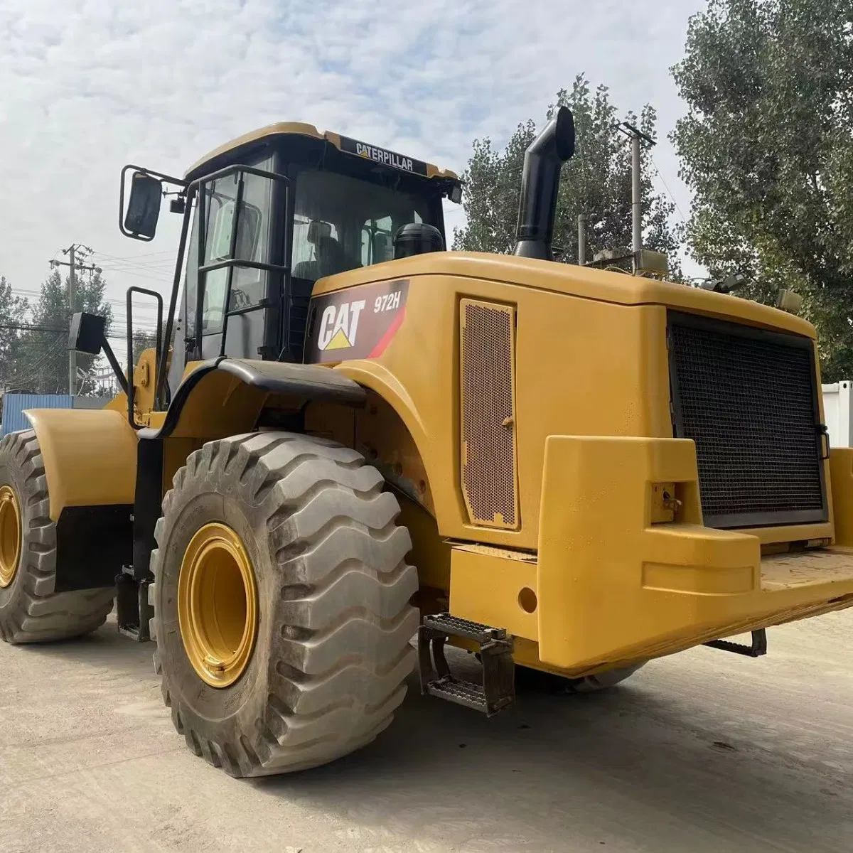 Cargadoras Caterpillar usadas originales reacondicionadas nuevas cargadoras de ruedas Cat 950 966 972 980 982 966h Buen estado