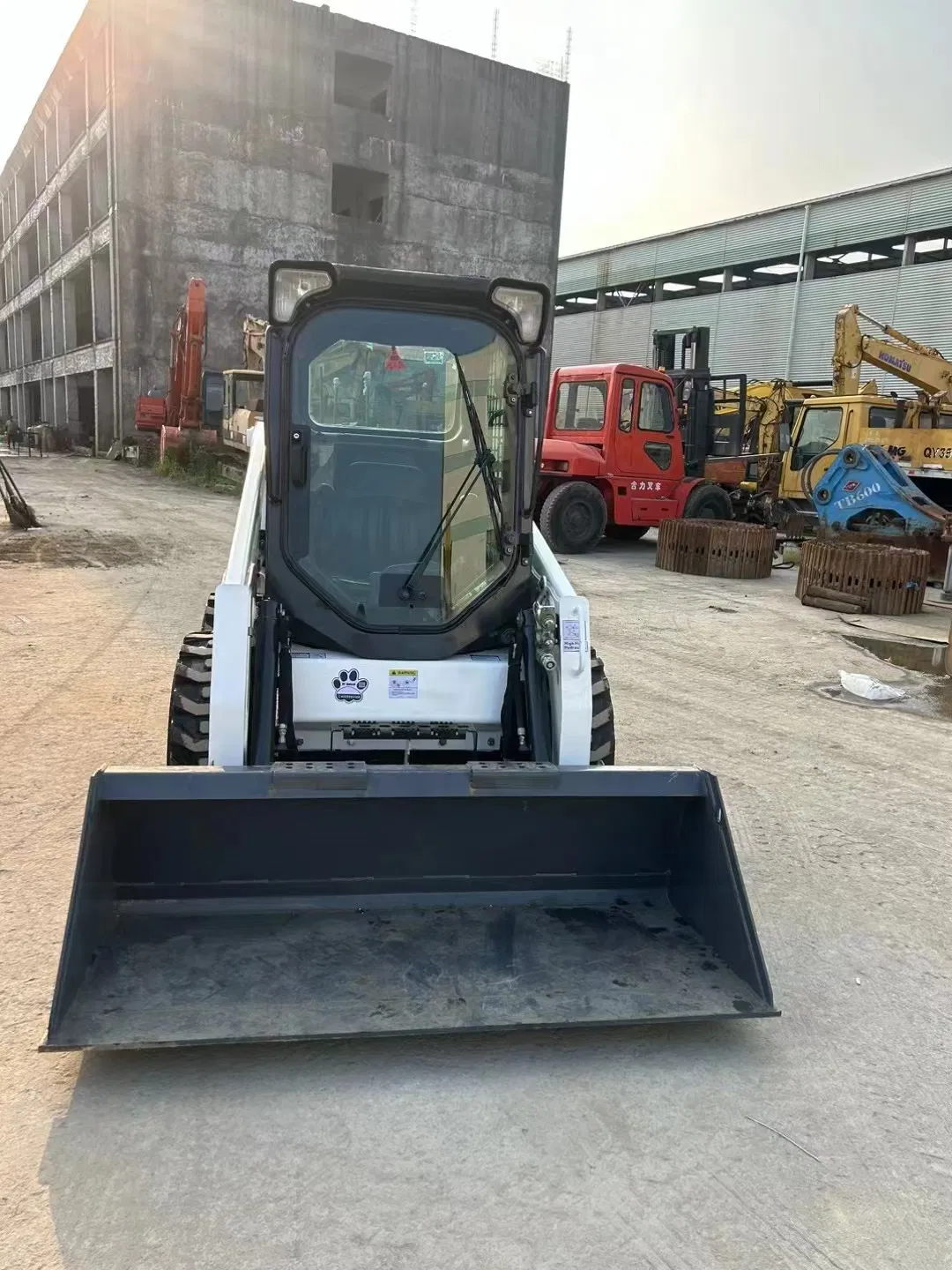 Cargadora de Oruga Bobcat S450 Usada Cargadora Mini de Segunda Mano Original EE. UU. S550 S18 S16 S300