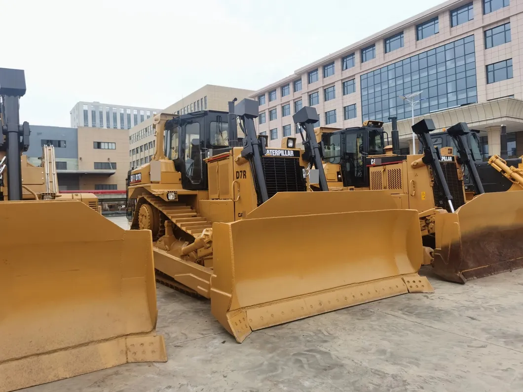 Bulldozer de oruga usado Cat D7r Bulldozer original de orugas Caterpillar V Tractor