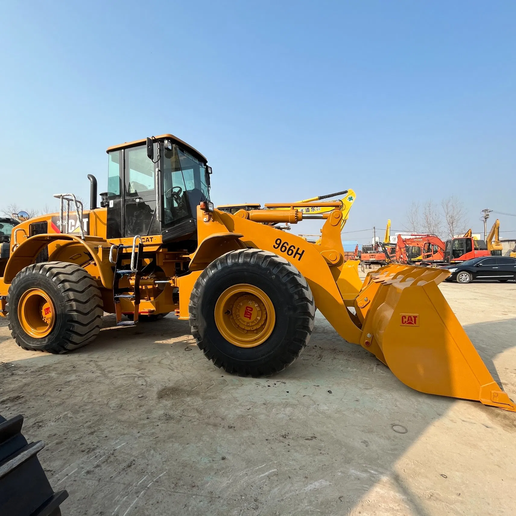 Bien Mantenido Piezas Originales Confiable Usado Cat966h Cat950gc Cargadora de Ruedas