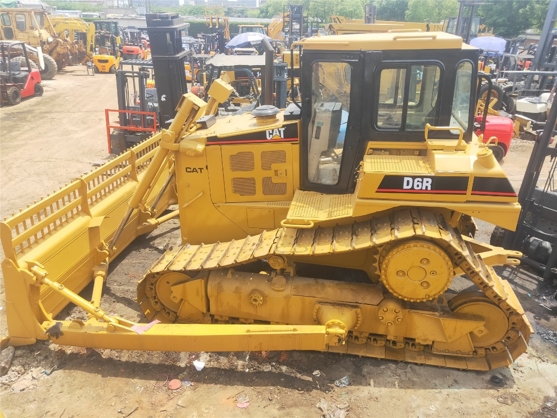 Bulldozer de oruga de segunda mano Cat D6r Bulldozer original usado Caterpillar V Tractor de orugas