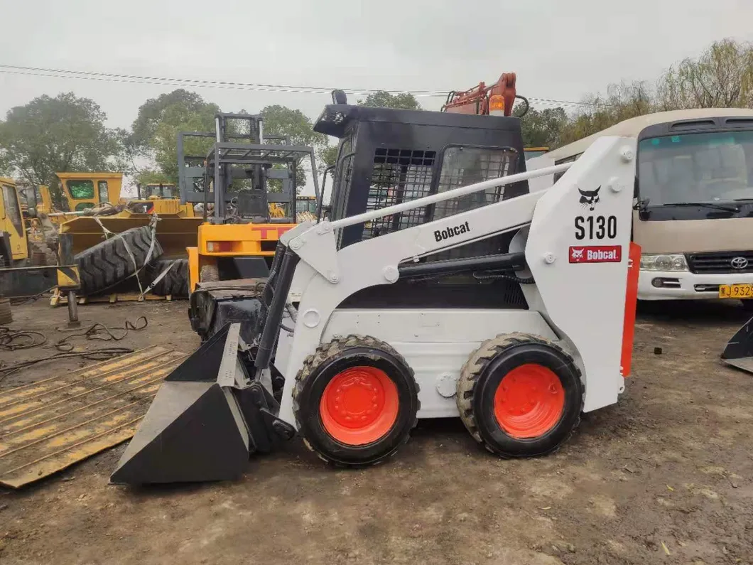 Mini Bob Cat de Segunda Mano S 130 Bobcat S130 Cargadora de Orugas Usada