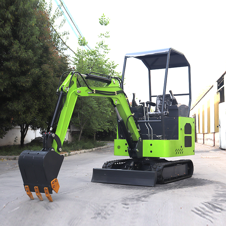 1 Ton 2 Mini Excavadoras de Tonelada 2.5 Ton EPA Granja Usado Nuevo Crawler Digger Motor Kubota Pequeña Excavadora