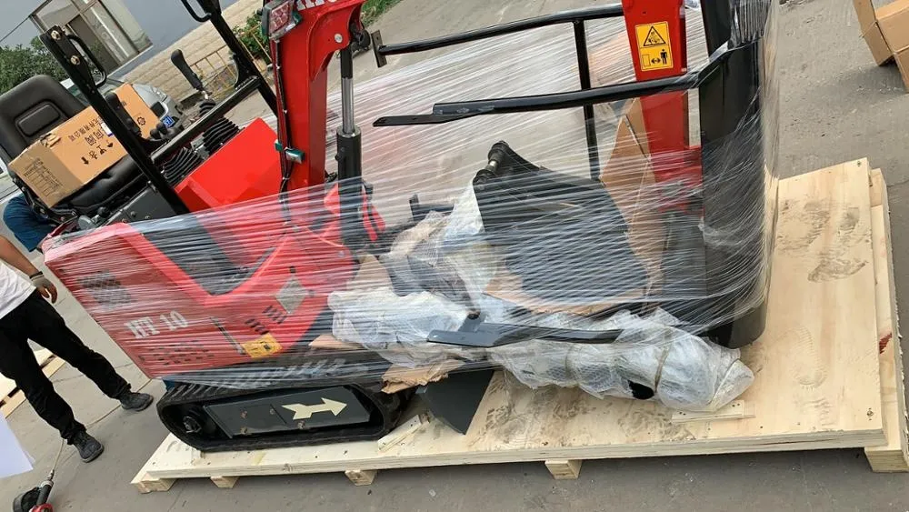 CE ISO Mini Excavadora de Oruga de Alto Rendimiento para Uso Doméstico Jardín Micro Hogar Construcción Invernadero Remolcable Hidráulica en Venta