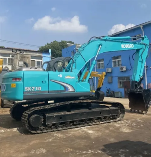 Excavadoras usadas Mini Kobelco 21t Sk210 Excavadora de oruga en venta