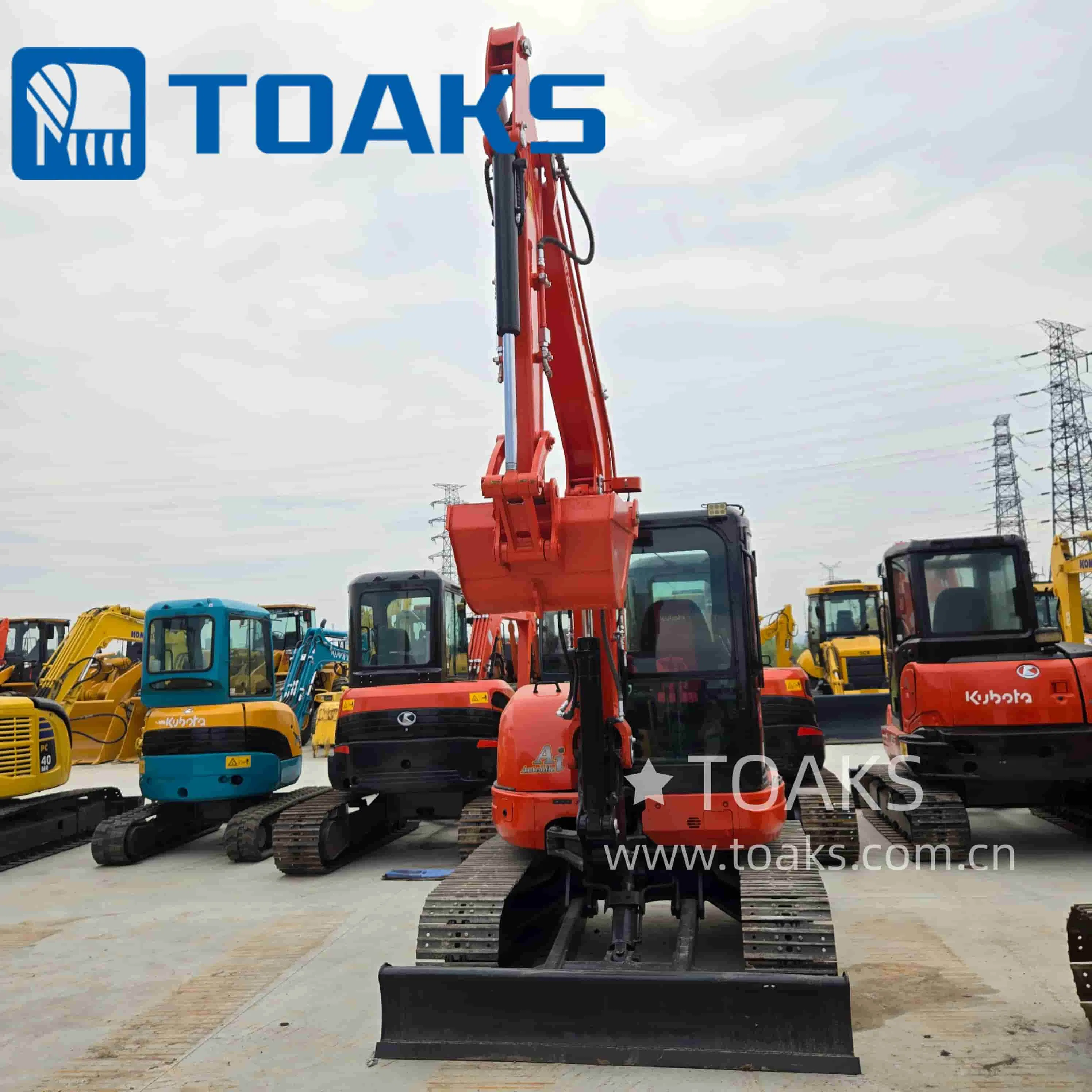 Excavadora de oruga mini Kuobota usada de Japón Kx155 Kx165 Kx135 Kx183 Kx163 para construcción, paisajismo y trabajo agrícola con sistema hidráulico certificado por EPA y CE