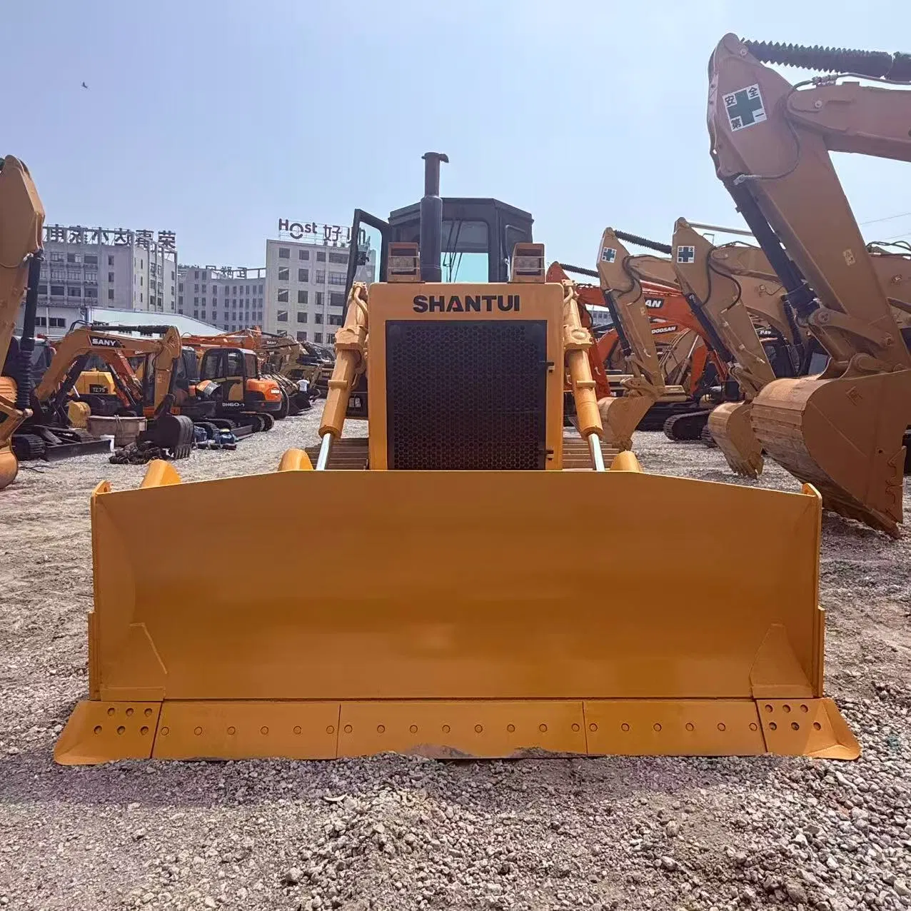 Bulldozer de oruga Shantui usado SD22 Bulldozer de orugas a buen precio China Shantui SD13 SD16 SD22 SD32 Bulldozers usados