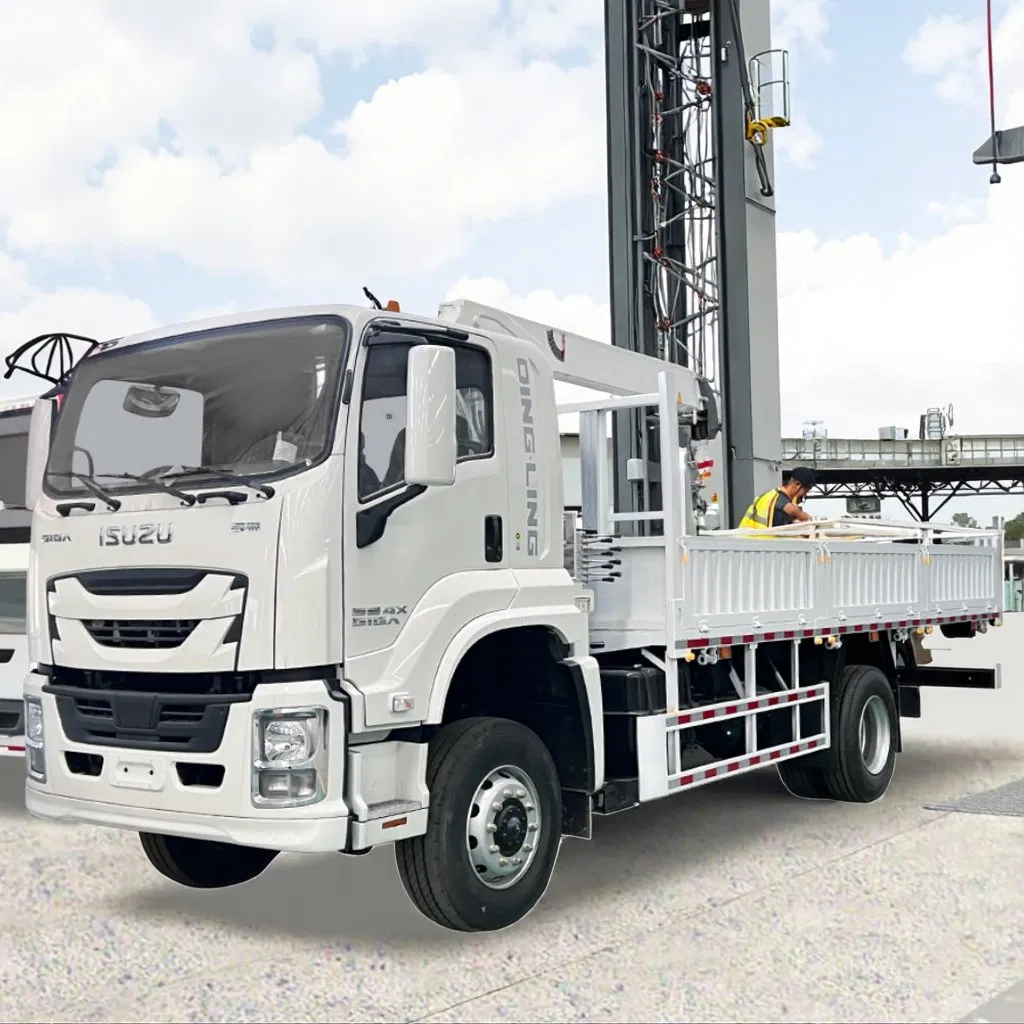 Fabricado en China Foton Shacman JAC Grúas Móviles Nuevas y Usadas Precio de Equipos Equipos de Elevación Hidráulica Maquinaria 12 Toneladas Grúa Montada en Camión