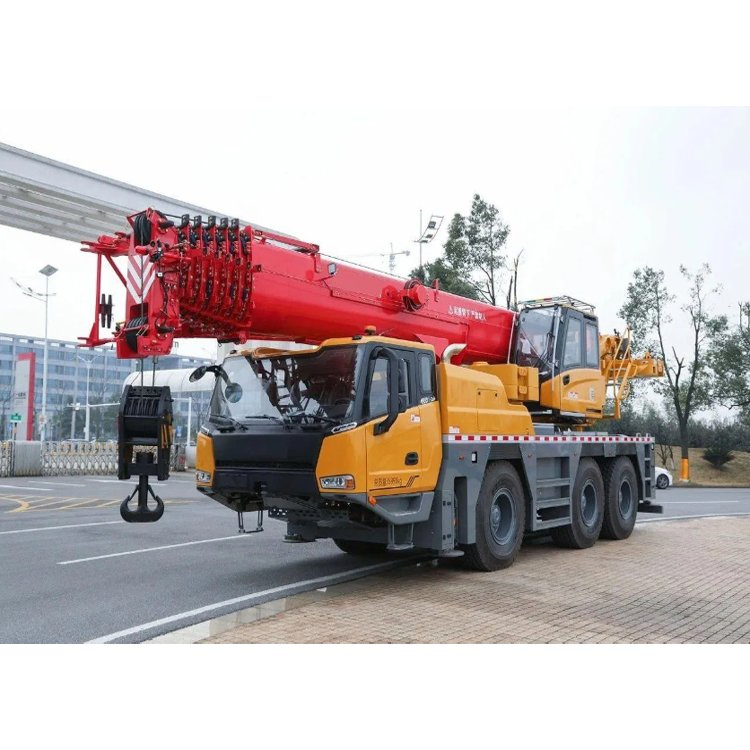 en Filipinas Original Nueva Serie de Alta Gama usada Grúa Todo Terreno Sany Sac800c7-8 80 Ton con Motor Weichai para Construcción