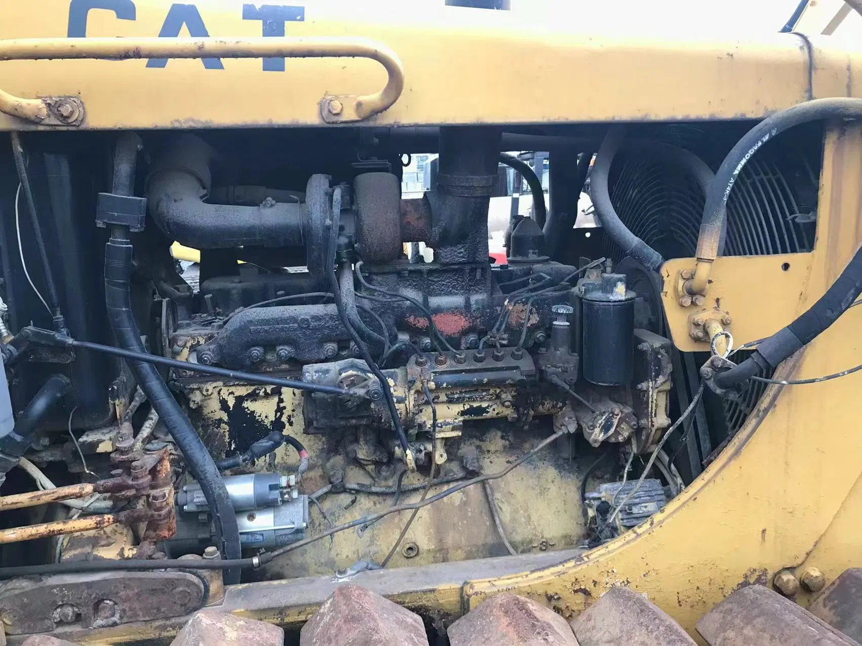 Bulldozer Crawler Cat D6d de segunda mano para venta en pantano