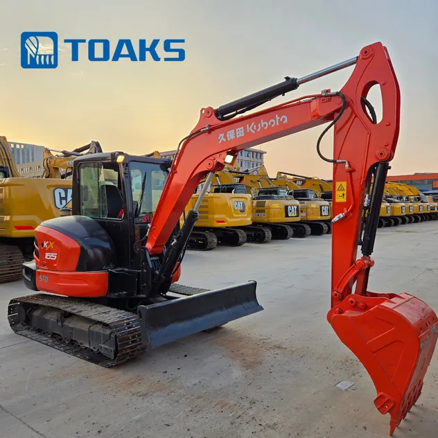 Excavadora Kubota Kx165 mini excavadora retroexcavadora