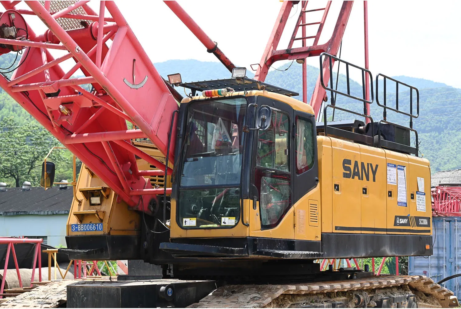 90ton Grúa de oruga usada para construcción 90ton Otras grúas de oruga usadas para edificación
