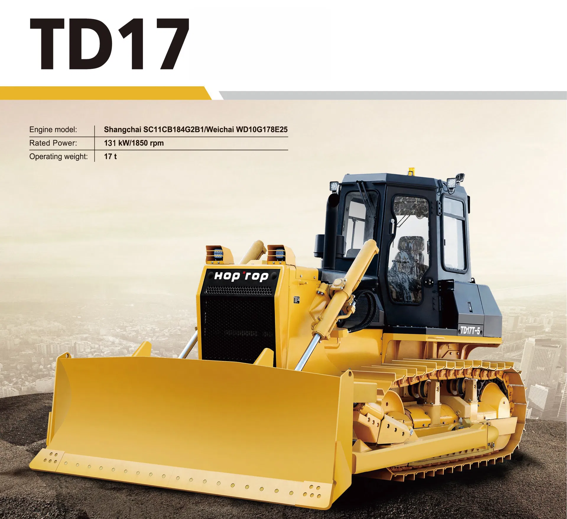 Bulldozer de pantano, bulldozer de orugas, bulldozer de larga vida útil y estructura mecánica confiable