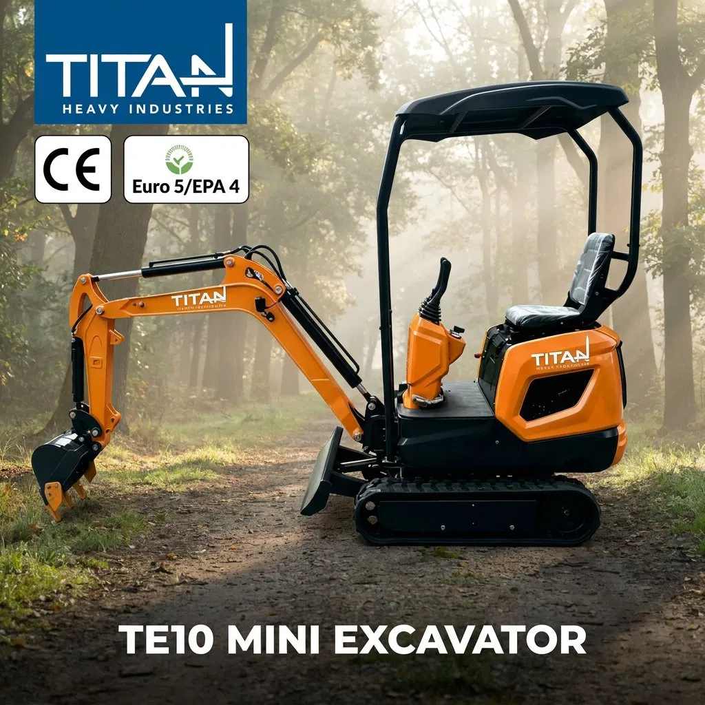 Envío Gratis Mini Excavadora 0.8 Ton EPA Euro 5 Motor Kubota Crawler Excavadora de Granja Usada Máquina Excavadora Mini China