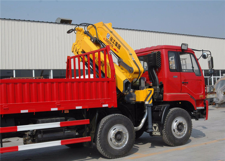 Grúa montada en camión usada XCMG 5 Ton 8 Ton 10 Ton 16 Ton grúa de pluma telescópica de rodillo de China, camión de recogida, camión volquete con grúa en venta