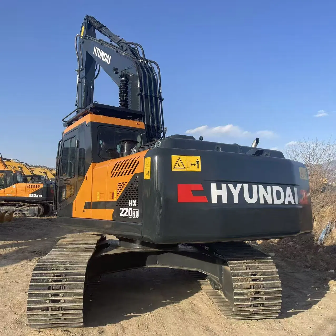 Excavadora Usada Hyundai 220 Hx220 220LC-9s 220HD 210W 210 220 305 22 Ton Mini Pala Retroexcavadora Hyundai 220-9s Excavadoras de Oruga Robex Usada Excavadora