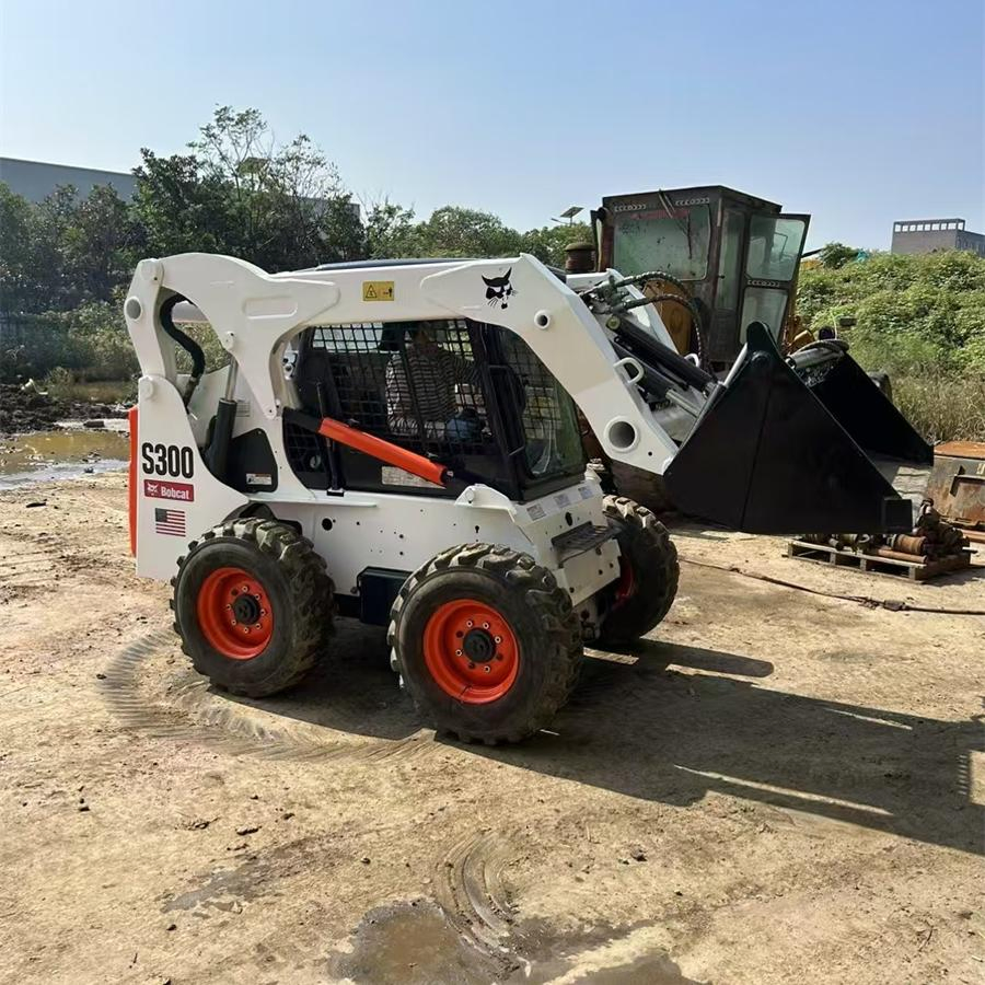 Mejor Bobcat Pequeño Usado en la Parte Delantera S300 S185 S450 Excavadora Jcb Retroexcavadora Cargadora Compacta Mini para Venta