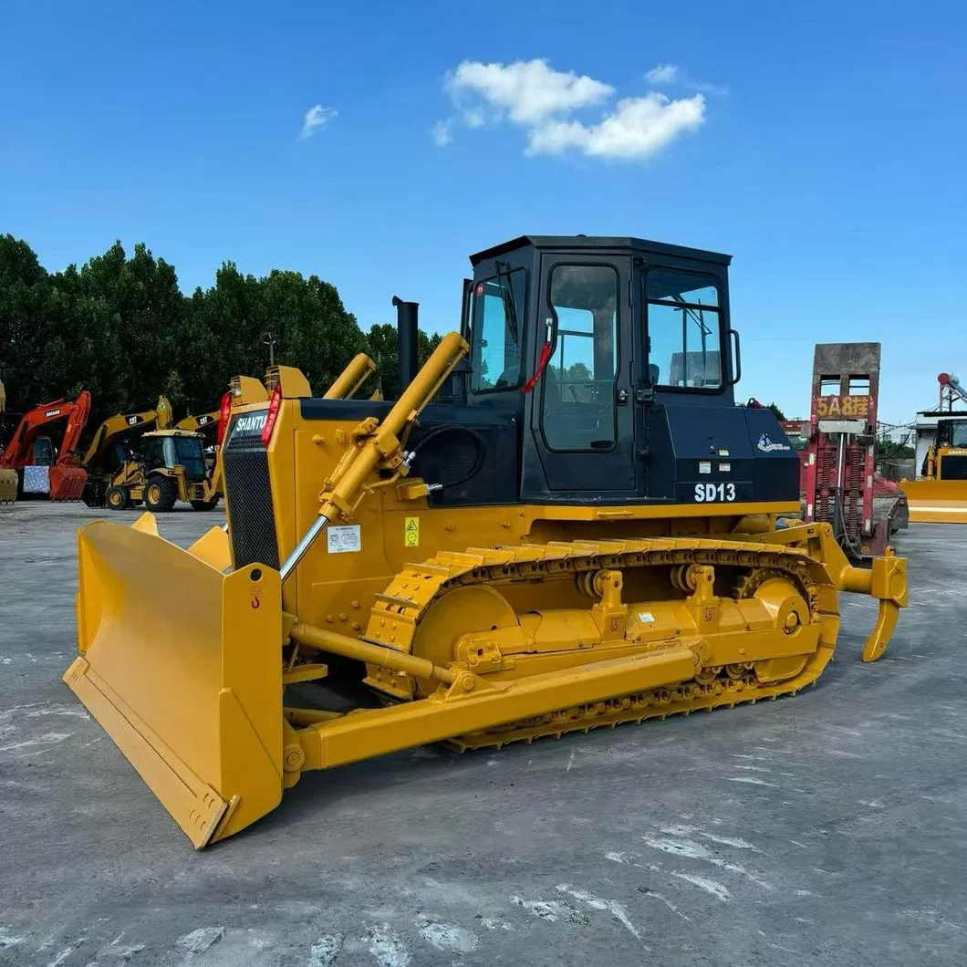 Bulldozer de oruga Shantui usado SD22 Bulldozer de orugas barato China Shantui SD13 Bulldozers usados